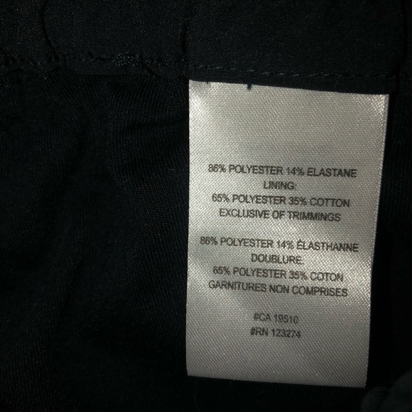 LOLË Black lined active wear,hiking, outdoor pants Size:medium - Picture 6 of 7